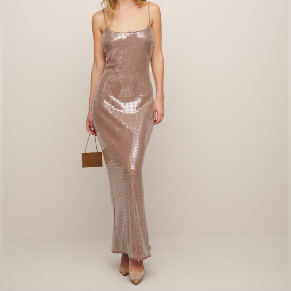Never worn reformation Bevelyn dress